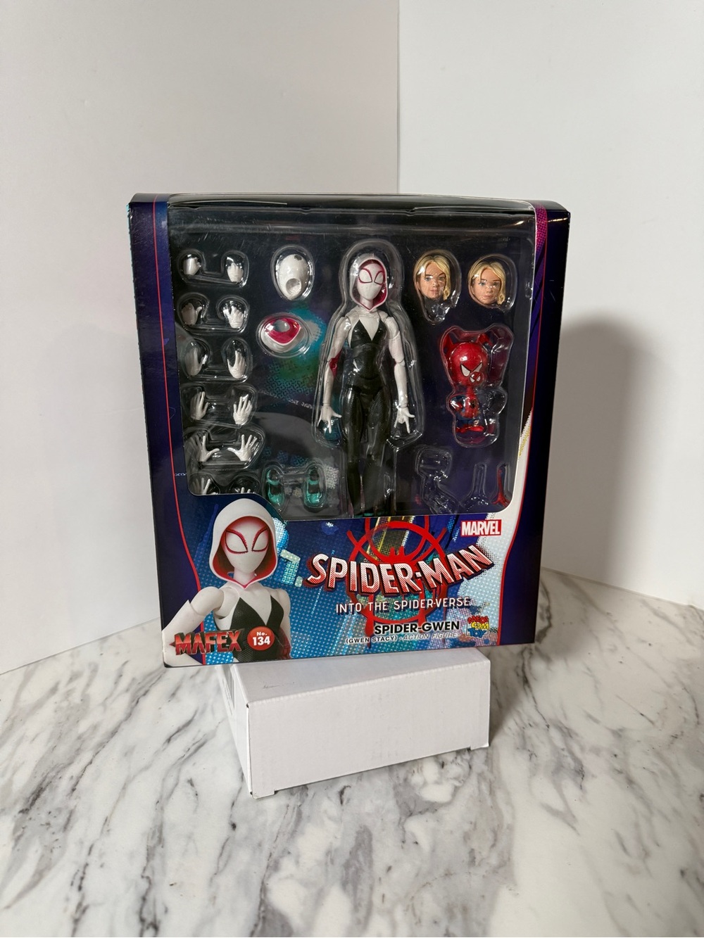 MAFEX Spider-Gwen Action Figure - White & Black